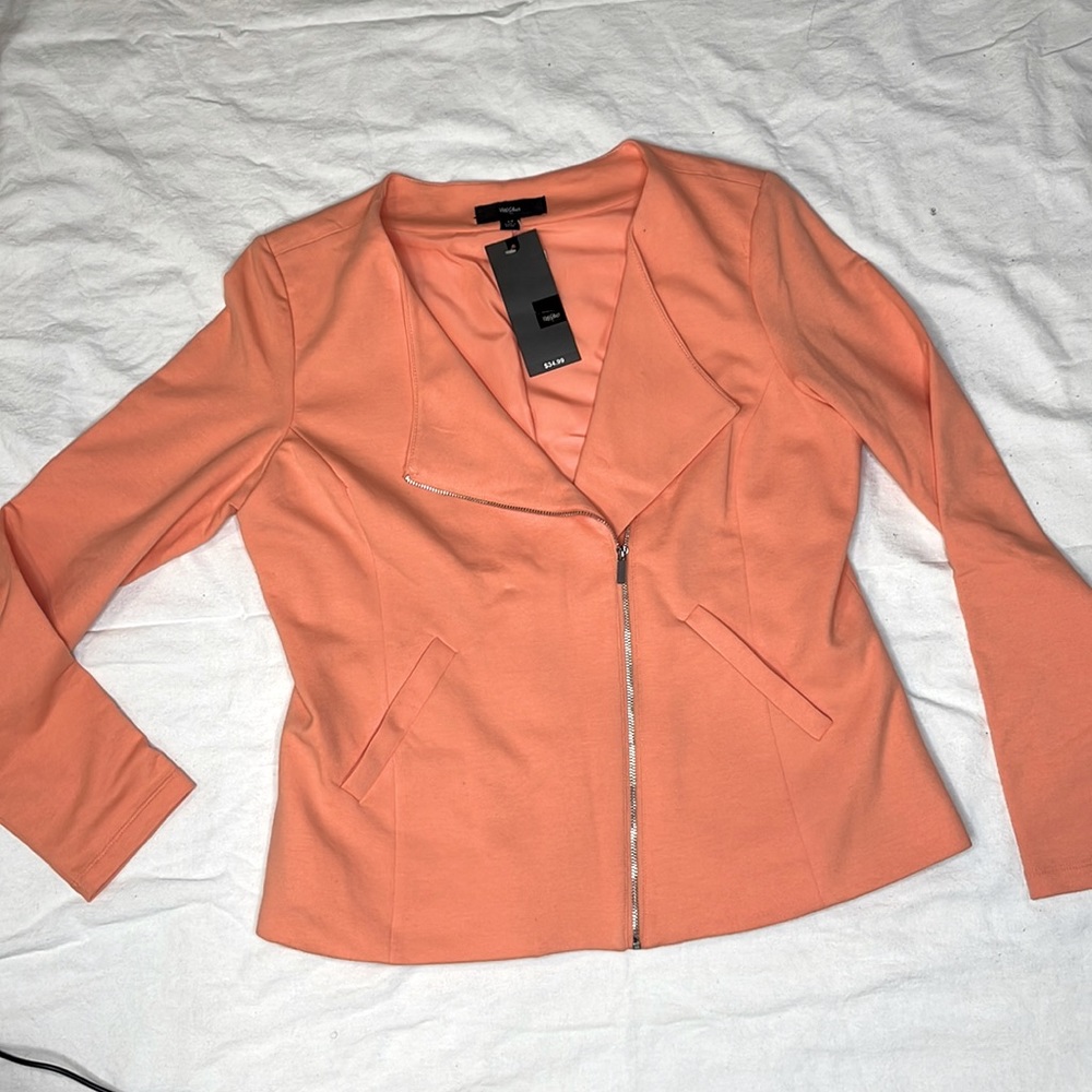 Blazer with zipper